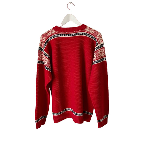 Fila Sport Red Wool Sweater Size Medium - Picture 2 of 5